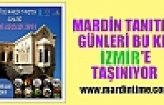 MARDİN TANITIM GÜNLERİ BU KEZ İZMİR'E TAŞINIYOR