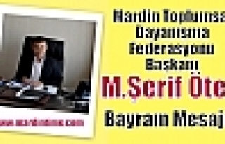 Mardin Toplumsal Dayanışma Federasyonu Başkanı...