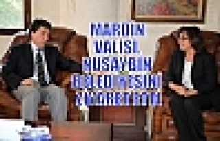 MARDİN VALİSİ, NUSAYBİN BELEDİYESİNİ ZİYARET...