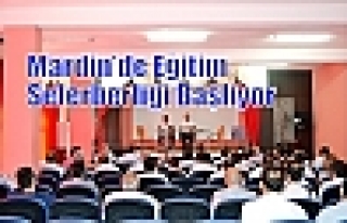 Mardin’de Eğitim Seferberliği Başlıyor
