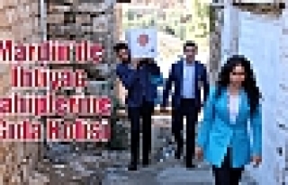 Mardin’de İhtiyaç Sahiplerine Gıda Kolisi