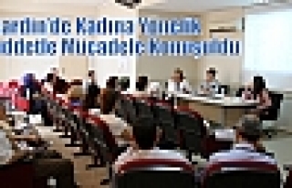 Mardin’de Kadına Yönelik Şiddetle Mücadele Konuşuldu