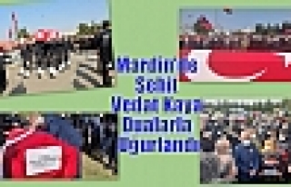 Mardin'de Şehit Vedat Kaya Dualarla Uğurlandı