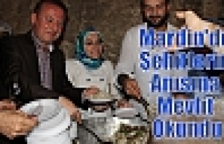 Mardin'de Şehitlerin Anısına Mevlit Okundu