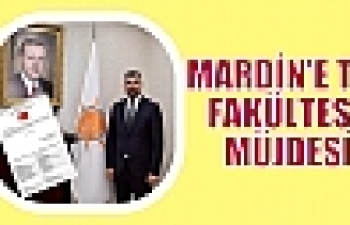  MARDİN’E TIP FAKÜLTESİ MÜJDESİ