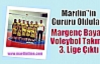 Margenç Bayan Voleybol Takımı 3. Lige Çıktı