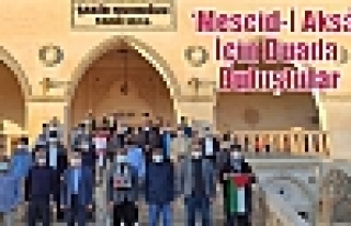 ‘Mescid-İ Aksâ’ İçin Duada Buluştular