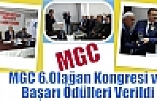 MGC 6.Olağan Kongresi ve Başarı Ödülleri Verildi