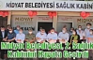 Midyat Belediyesi, 2. Sağlık Kabinini Hayata Geçirdi