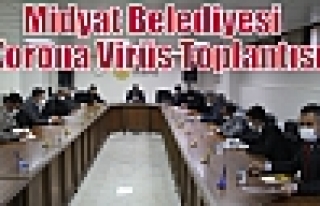 Midyat Belediyesi Korona Virüs Toplantısı