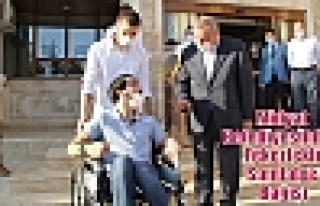 Midyat Belediyesinden Tekerlekli Sandalye Bağışı