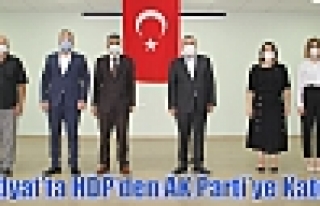 Midyat’ta HDP’den AK Parti’ye Katılım