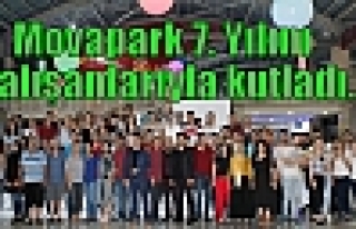 Movapark 7. Yılını çalışanlarıyla kutladı.