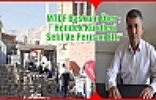 MTDF Başkanı Öter ; ”Hendek Kürdleri Sefil Ve...