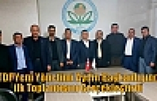 MTDF Yeni Yönetimi Aydın Başkanlığında ilk Toplantısını...