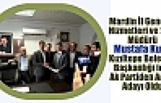 Mustafa Kuzu Kızıltepe Belediye Başkanlığı için...