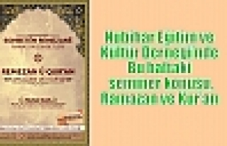 Nûbihar Eğitim ve Kültür Derneği’nde seminer...