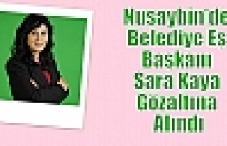 Nusaybin’de Belediye Eş Başkanı Sara Kaya Gözaltına...