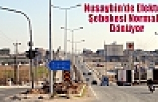Nusaybin’de Elektrik Şebekesi Normale Dönüyor