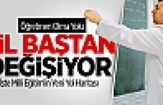 Öğretmen Olma Yolu Sil Baştan Değişiyor