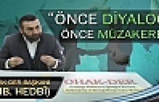 Önce Diyalog, Önce Müzakere!