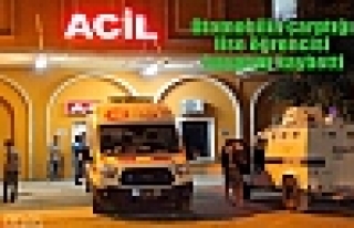 Otomobilin çarptığı lise öğrencisi hayatını...