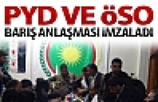 PYD ile ÖSO Barış Anlaşması İmzaladı