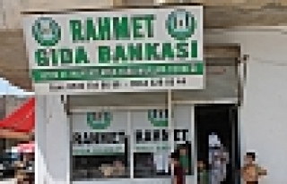 Rahmet Gıda Bankası`ndan 6 Bin 911 aileye yardım