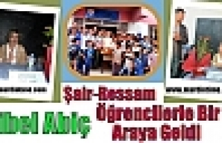 Şair-Ressam Sibel Abiç Öğrencilerle Bir Araya...