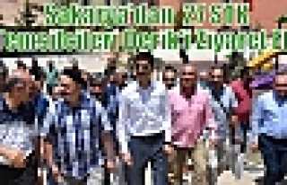 Sakarya'dan 27 STK Temsilcileri Derik'i Ziyaret Etti