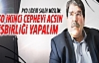 Salih Müslim: ÖSO ikinci cepheyi açmalı