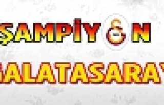 ŞAMPİYON GALATASARAY!