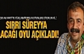 Sırrı Süreyya, oy oranını açıkladı