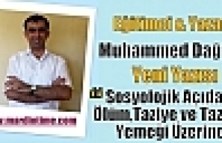 Sosyolojik Açıdan Ölüm, Taziye ve Taziye Yemeği...