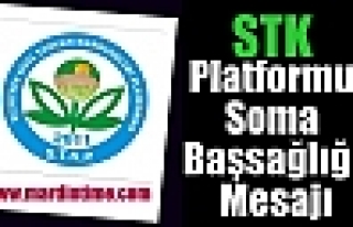 STK Platformu Soma Başsağlığı Mesajı