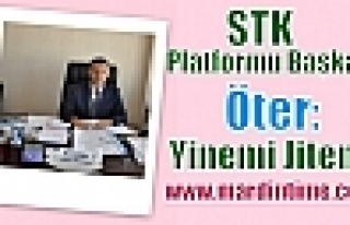  STK.Platformu Başkanı Öter :  Yinemi Jitem