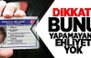 Stop Ettiren Ehliyete Veda Ediyor