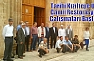 Tarihi Kızıltepe Ulu Camii Restorasyon Çalışmaları...