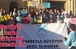 TÜGVA Mardin Darbe Girişimini Protesto Etti.