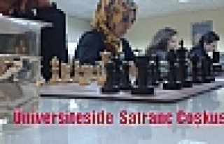 Üniversiteside  Satranç Coşkusu