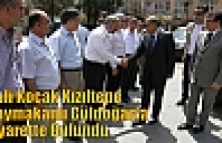 Vali Koçak Kızıltepe Kaymakamı Güldoğan’a...