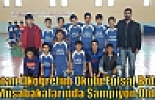 Vatan İlköğretim Okulu Futsal Bölge Müsabakalarında...