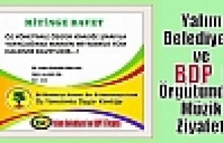 Yalım Belediyesi ve BDP İl Örgütünden Müzik...