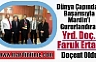 Yrd. Doç. Faruk Ertaş Doçent Oldu.