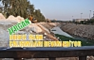 ZERGAN DERESİ ISLAH ÇALIŞMALARI DEVAM EDİYOR