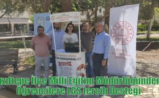Kızıltepe İlçe Milli Eğitim Müdürlüğünden Öğrencilere LGS tercih Desteği