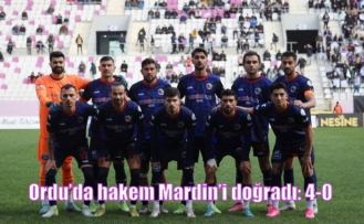 Ordu’da hakem Mardin’i doğradı: 4-0