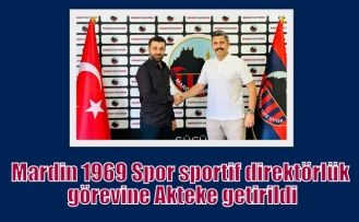 Mardin 1969 Spor sportif direktörlük görevine Akteke getirildi
