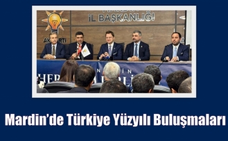 Mardin’de Türkiye Yüzyılı Buluşmaları