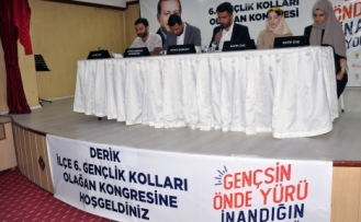 Derik Ak Parti Gençlik Kolları olağan kongresi  yapıldı